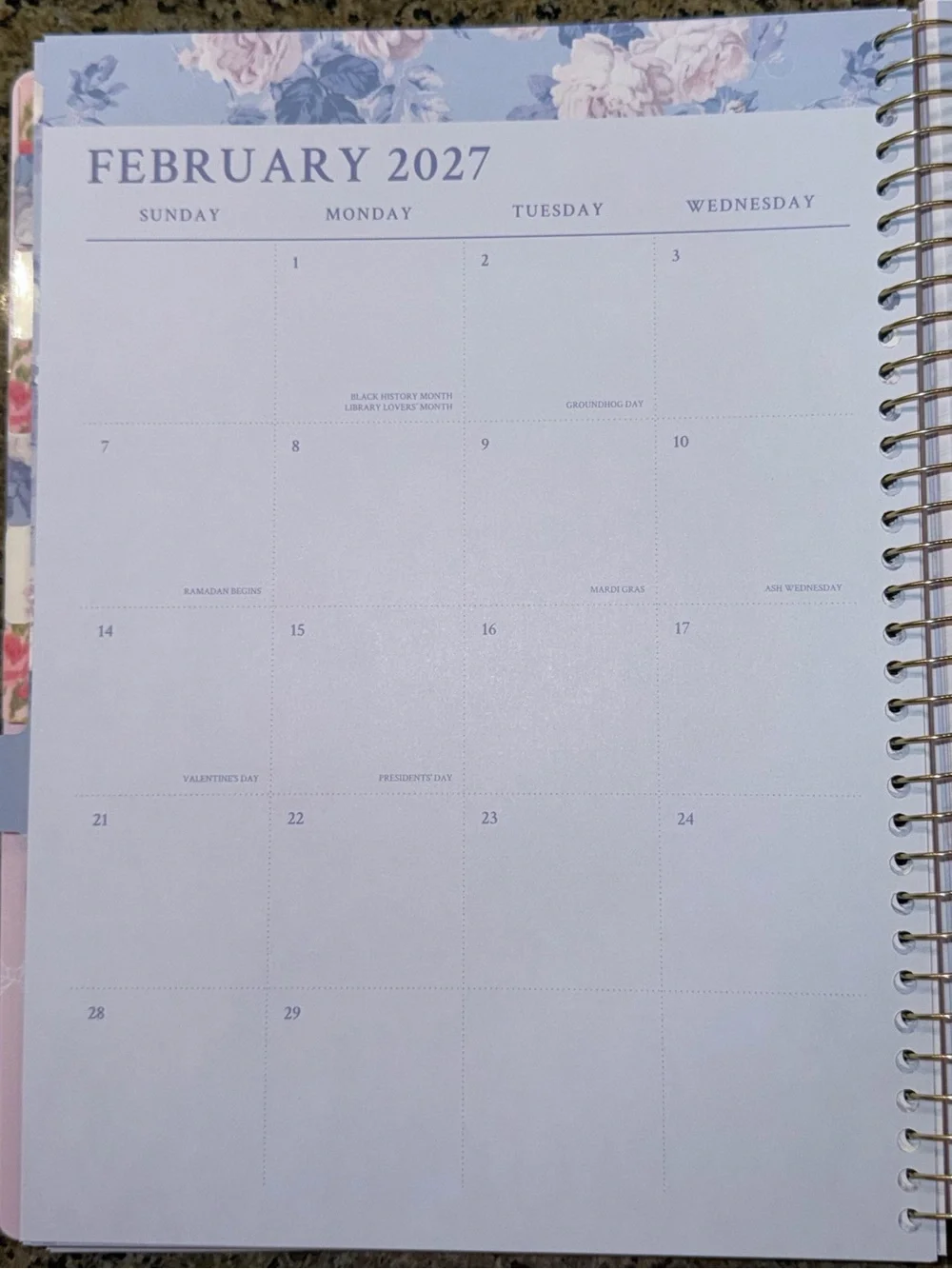 NWT LoveShackFancy x Target Yoobi Blooming Heirloom Pink Planner